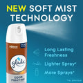 Glade Odor Fighting Soft Mist Air Freshener Room Spray, Stocking Stuffer Cashmere Woods, 7.3oz