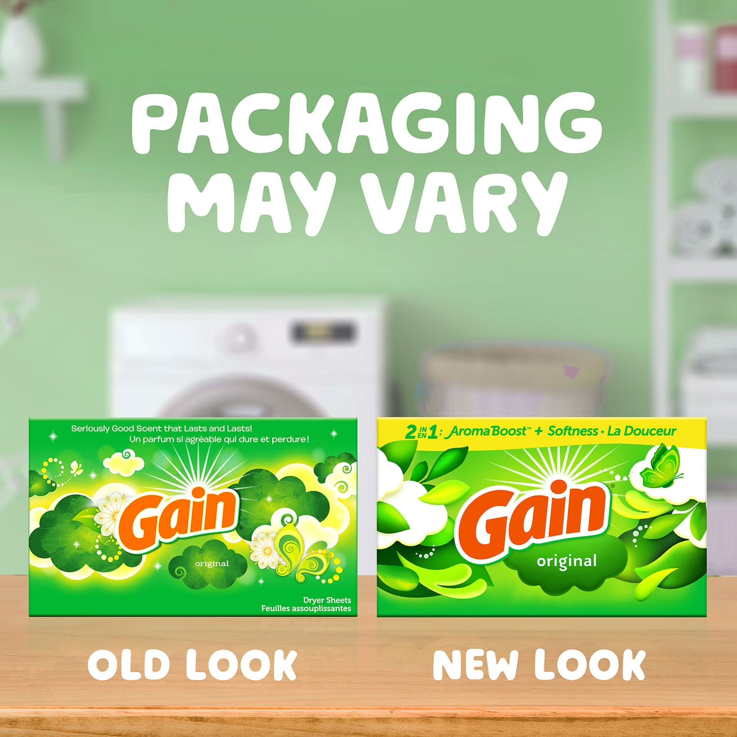 Gain Dryer Sheets, Original