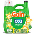 Gain + Oxi Liquid Laundry Detergent, Original, 159 Loads, 170 fl. oz.