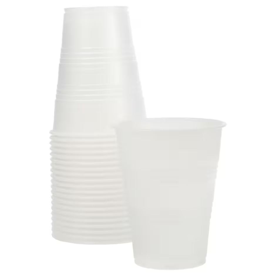 Translucent Plastic Cups, 28-ct. Packs