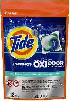 Tide Power PODS + Ultra OXI Laundry Detergent Pacs