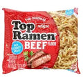 Nissin top Beef flavor noddle's (single)