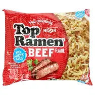 Nissin Top Ramen, Beef, 24 pk.