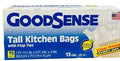 Good Sense Flap-Ties Lemon-scented Tall Kitchen Bags, 15-pc Pack.