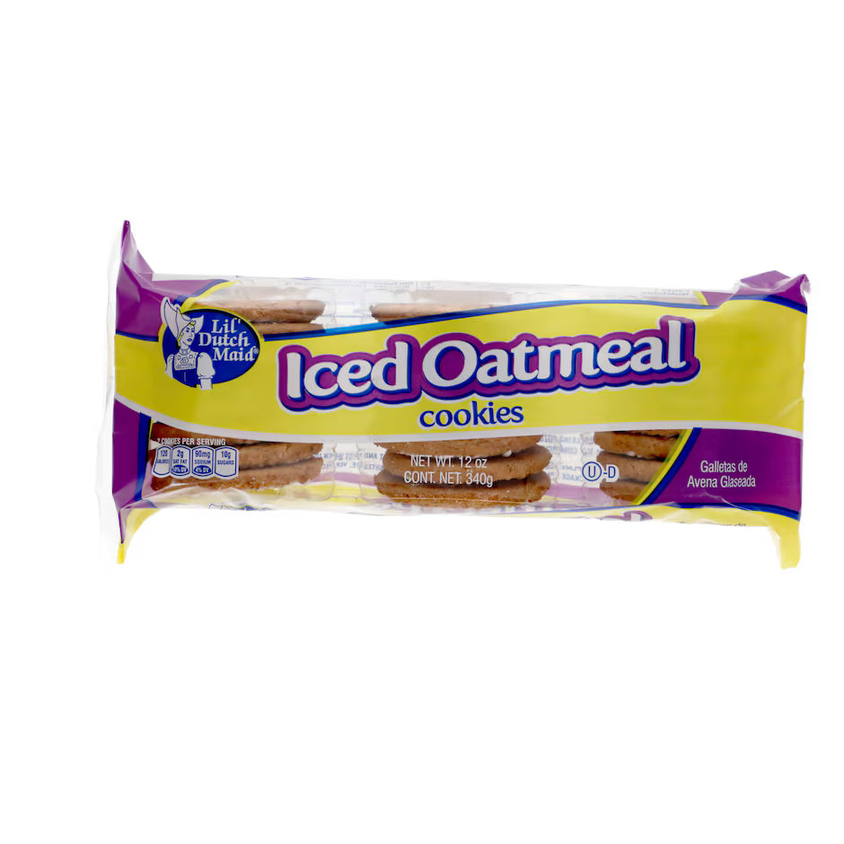Lil' Dutch Maid Iced Oatmeal Cookies, 12 oz. Packs