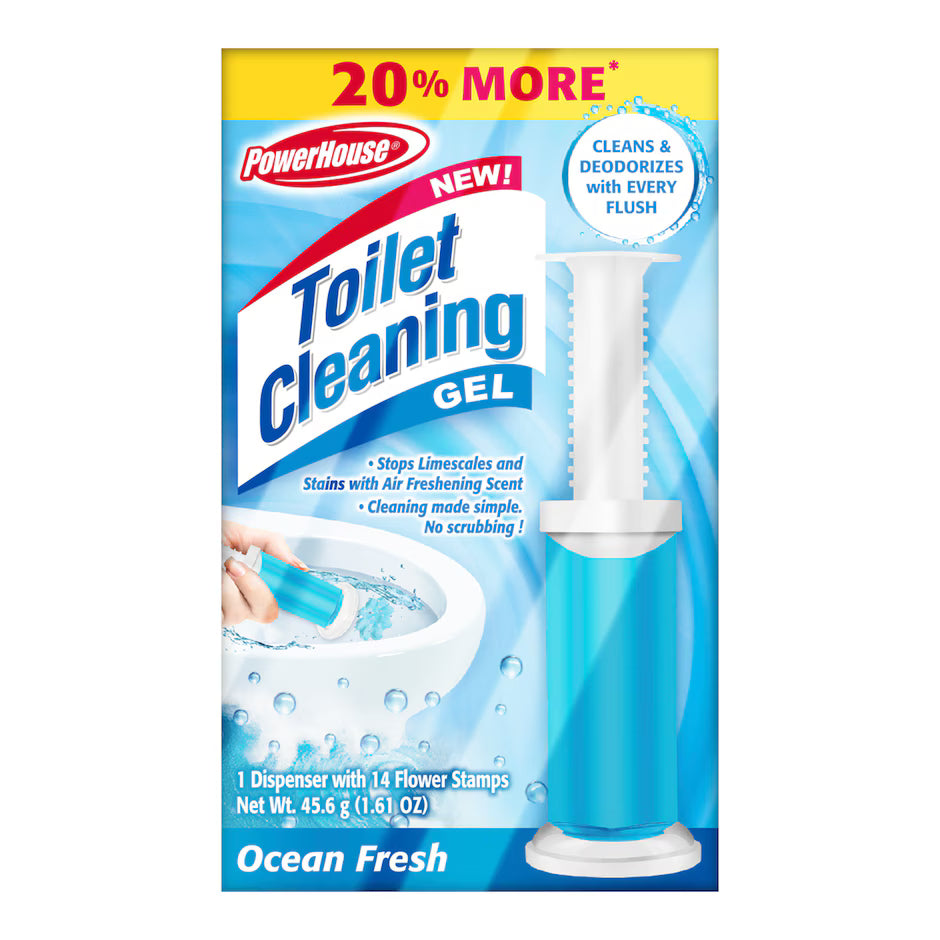 Power House Toilet Cleaning Gel Ocean Fresh
