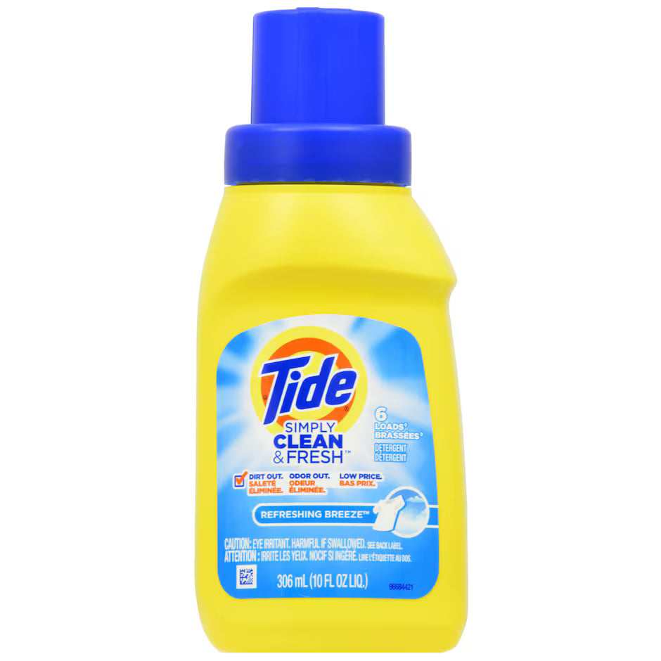 Tide Simply Clean & Fresh Liquid Laundry Detergent, 10 oz. Bottles
