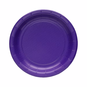 Paper Dessert Plates - Purple, 30 ct.