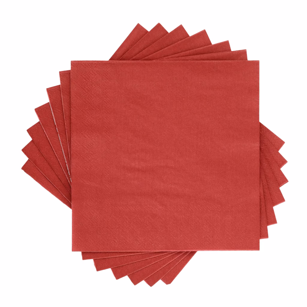 Red Napkins 24ct