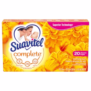 Suavitel Morning Sun Dryer Sheets, 18-ct. Boxes