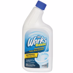 The Works Basic Deodorizing Toilet Bowl Cleaners, 24 oz. Bottles