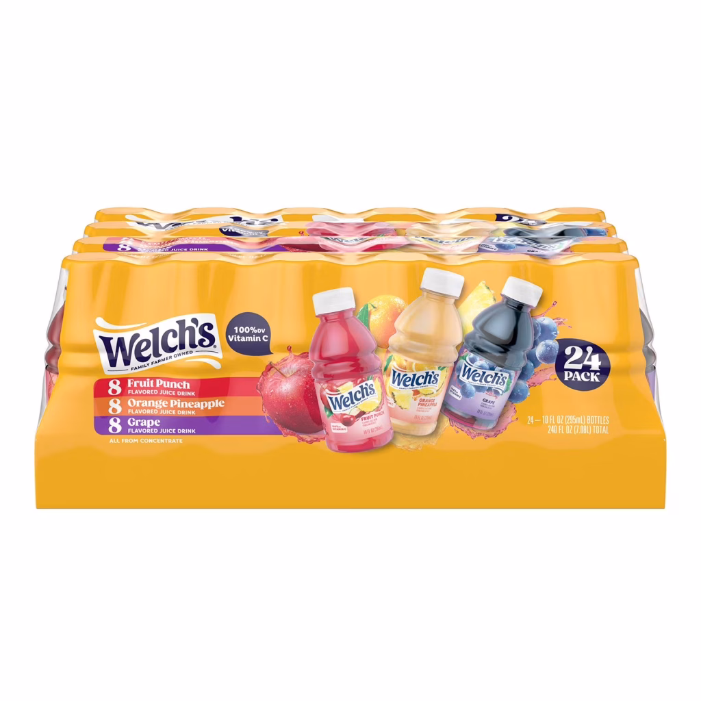 Welch's Variety Pack 10 fl. oz., 24 pk